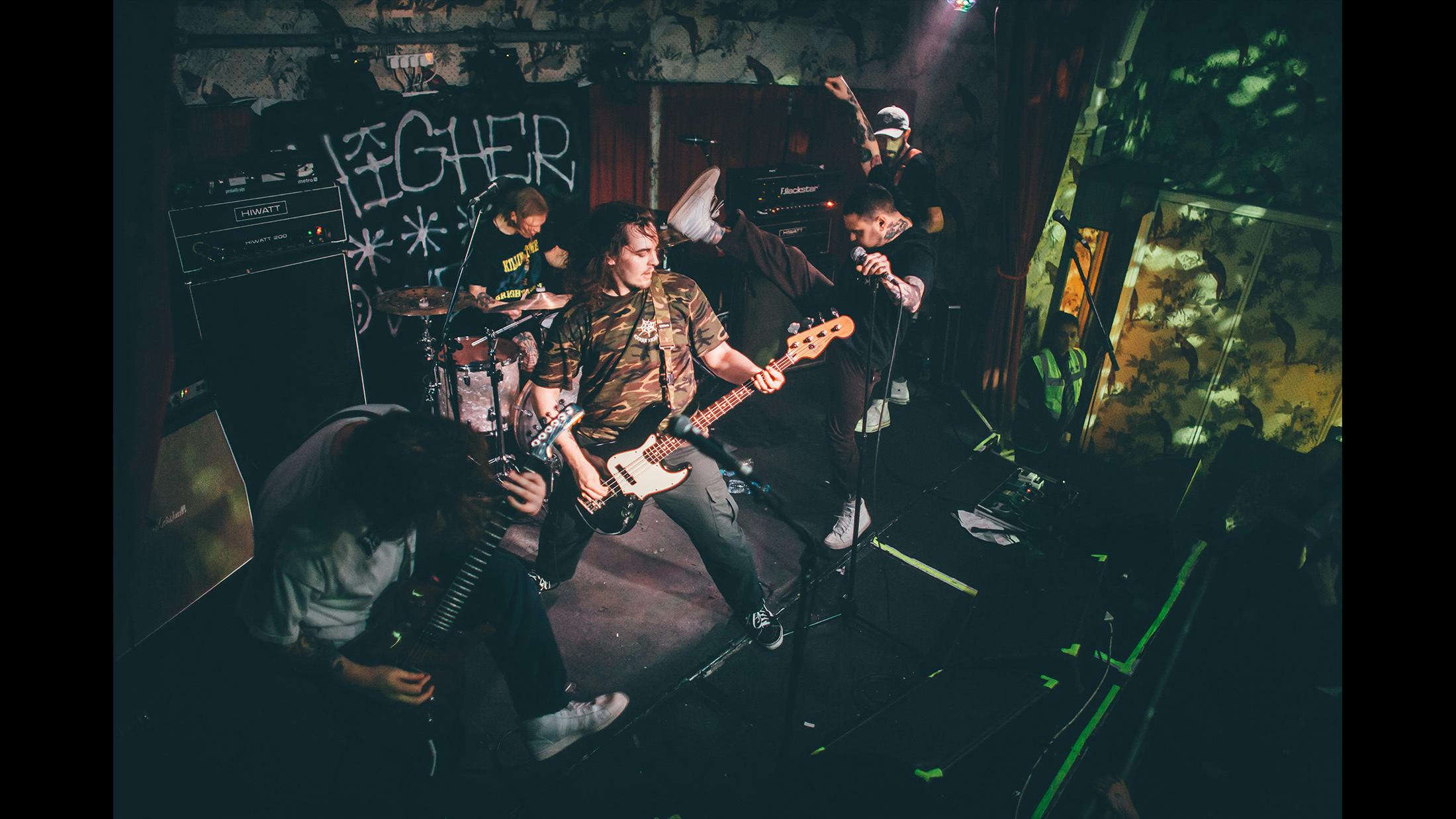 Higher Power playing in Manchester on their run with Basement earlier this year.