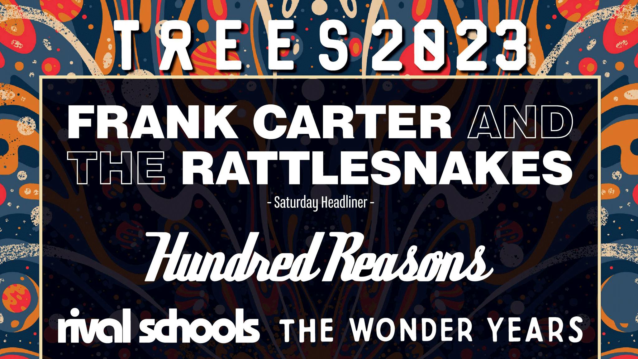 Frank Carter, The Wonder Years, Hundred Reasons and more for 2000trees