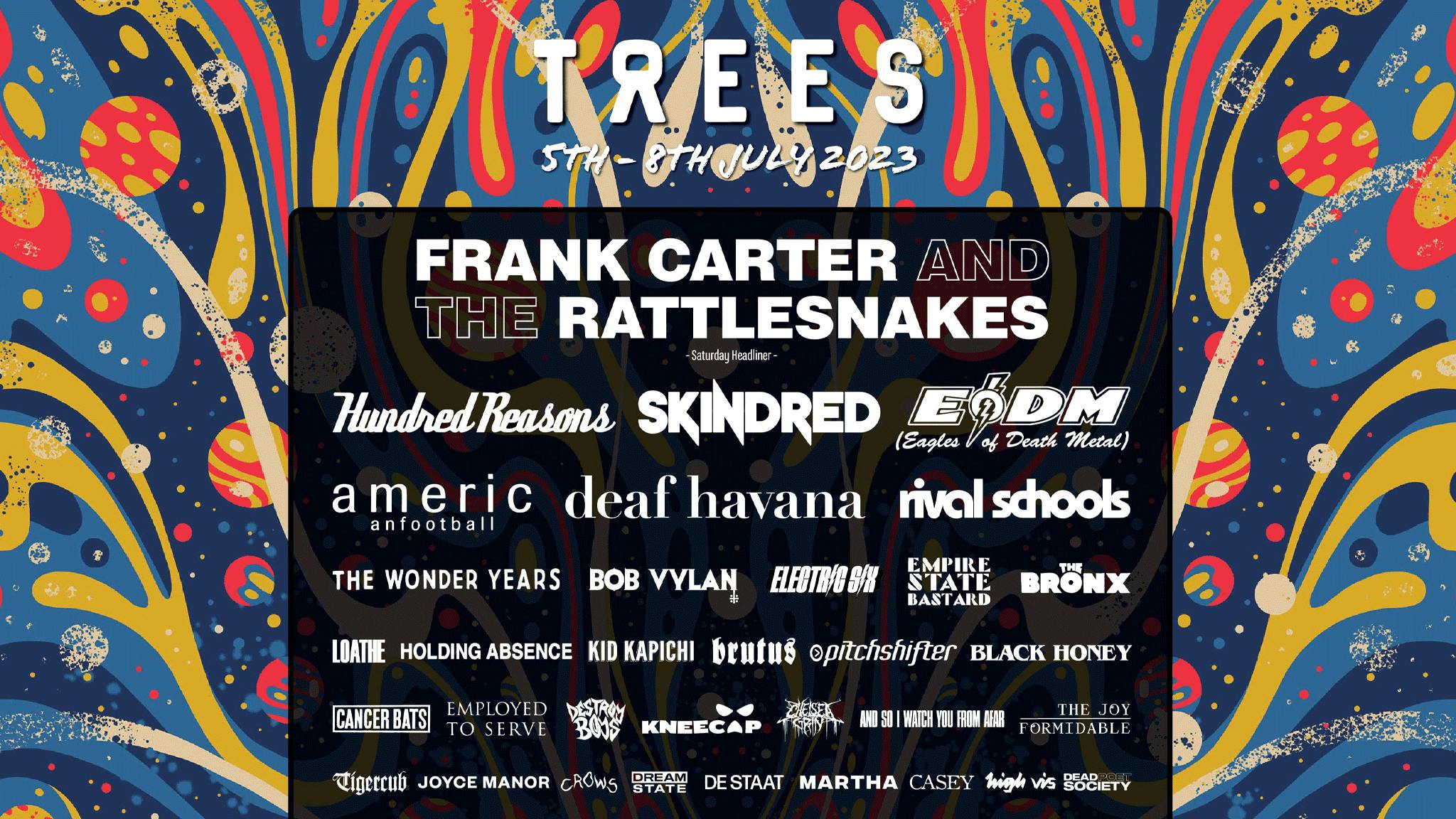 Eagles Of Death Metal, American Football and loads more for 2000trees