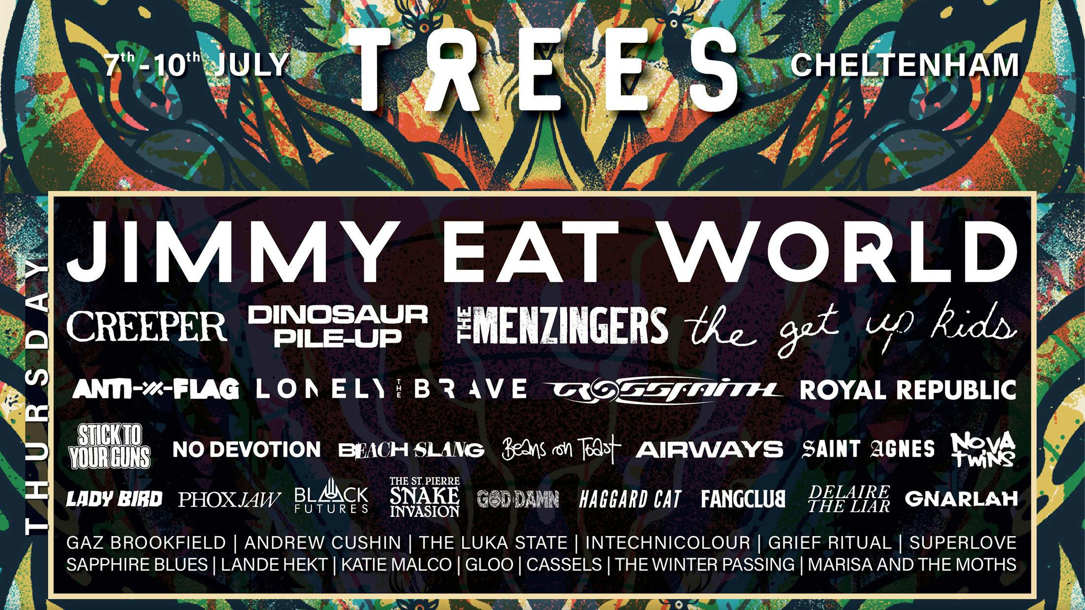 2000trees Announce Creeper, The Menzingers, The Get Up Kids And More For 2021