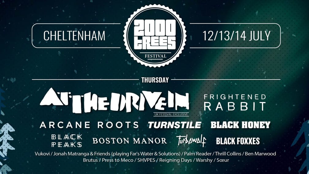 2000trees Festival 2018 Unveil Sixth (And Final) Announcement