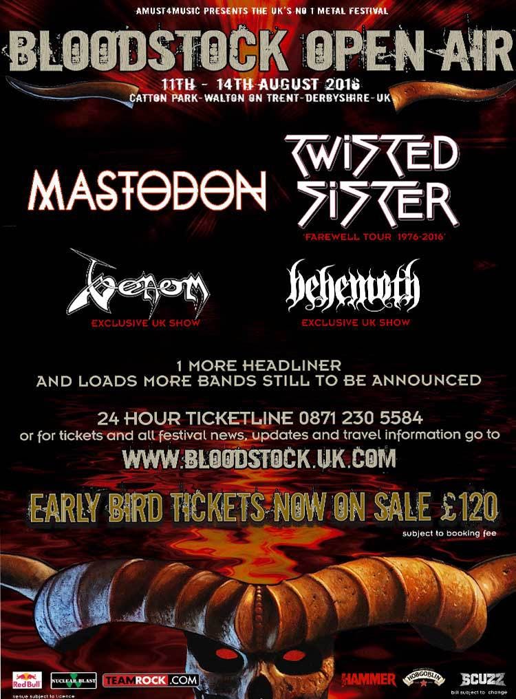 Twisted Sister To Play Last UK Show At Bloodstock 2016