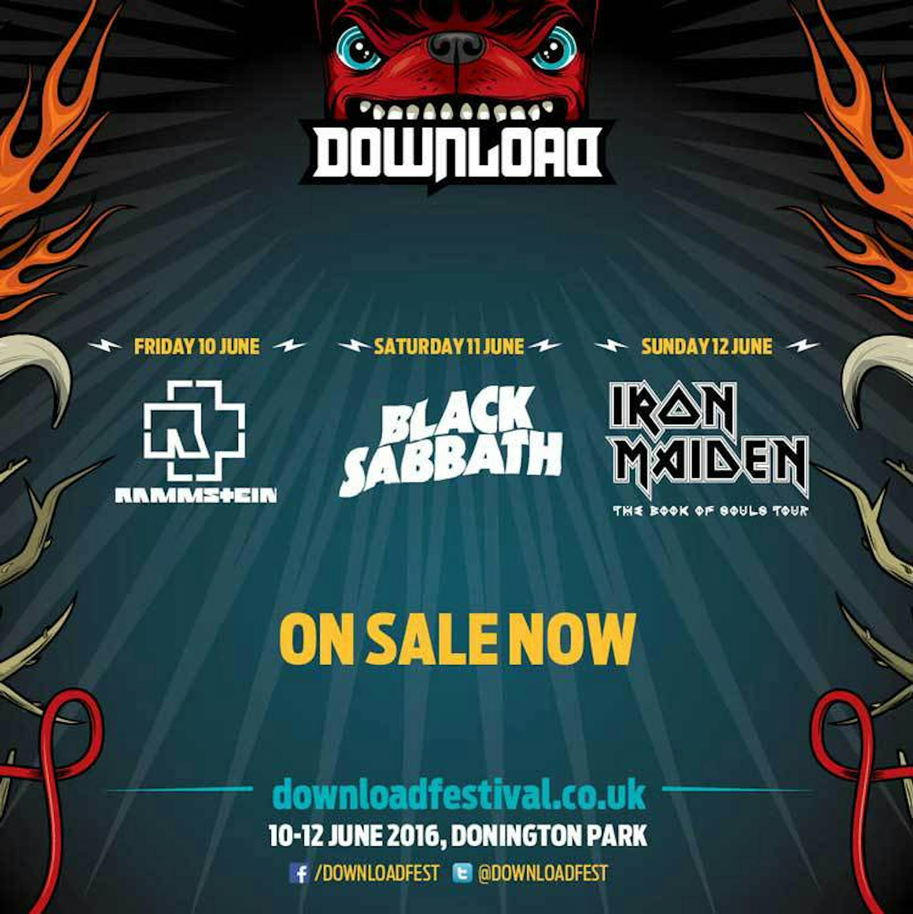 Download Festival 2016 Tickets On Sale Now