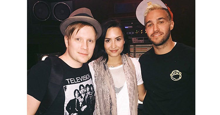 Fall Out Boy team up with Demi Lovato for new version of Irresistible