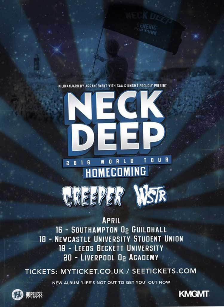 Neck Deep Announce Another UK Headline Tour