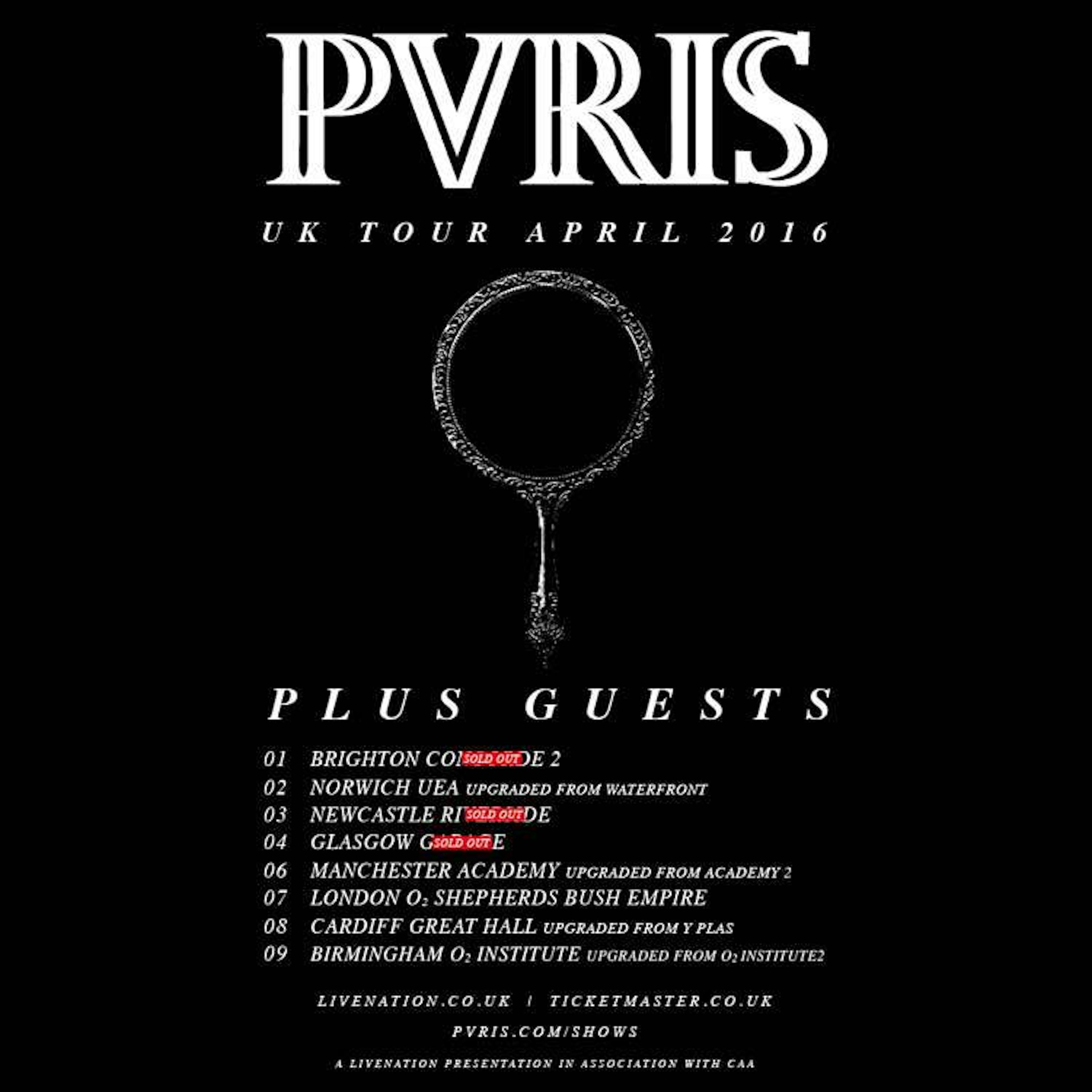 PVRIS Upgrade UK Tour Due To Phenomenal Demand