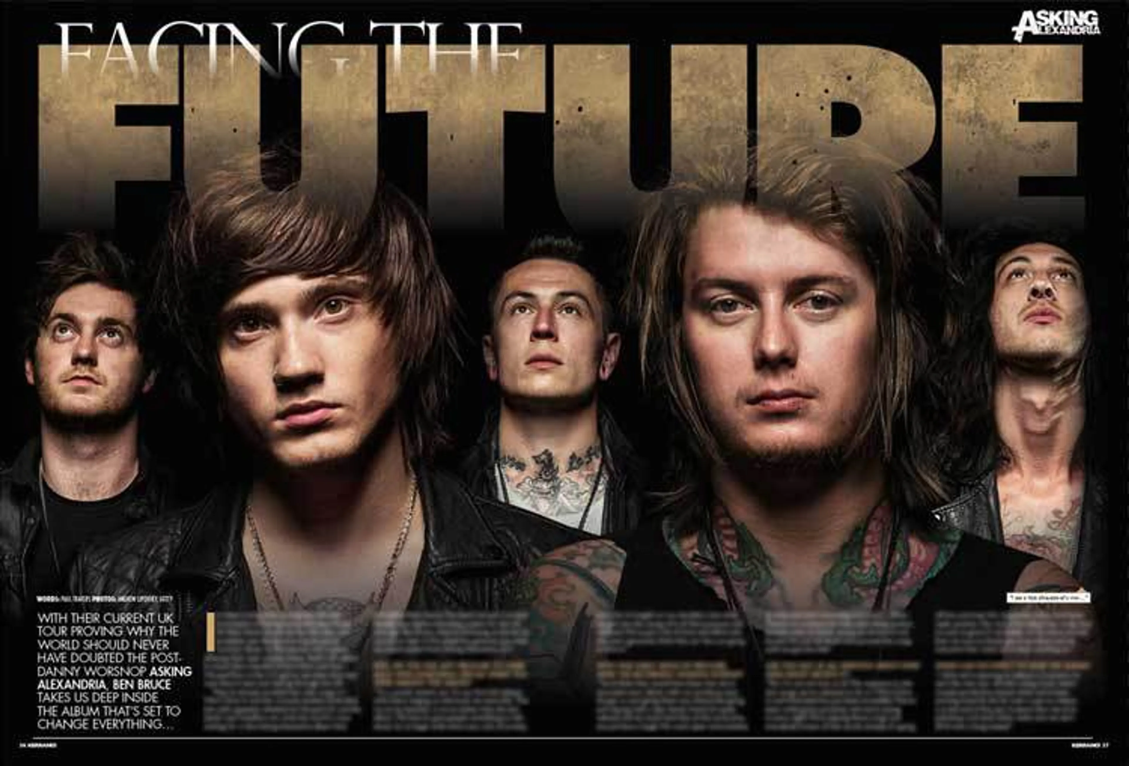 Kerrang! Warped Tour UK 2015: Asking Alexandria