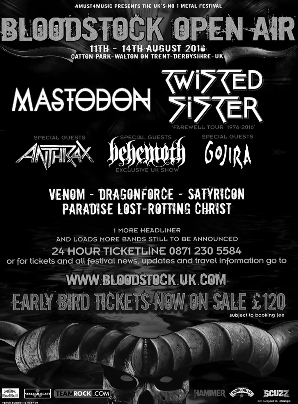 Bloodstock 4Th Announcement