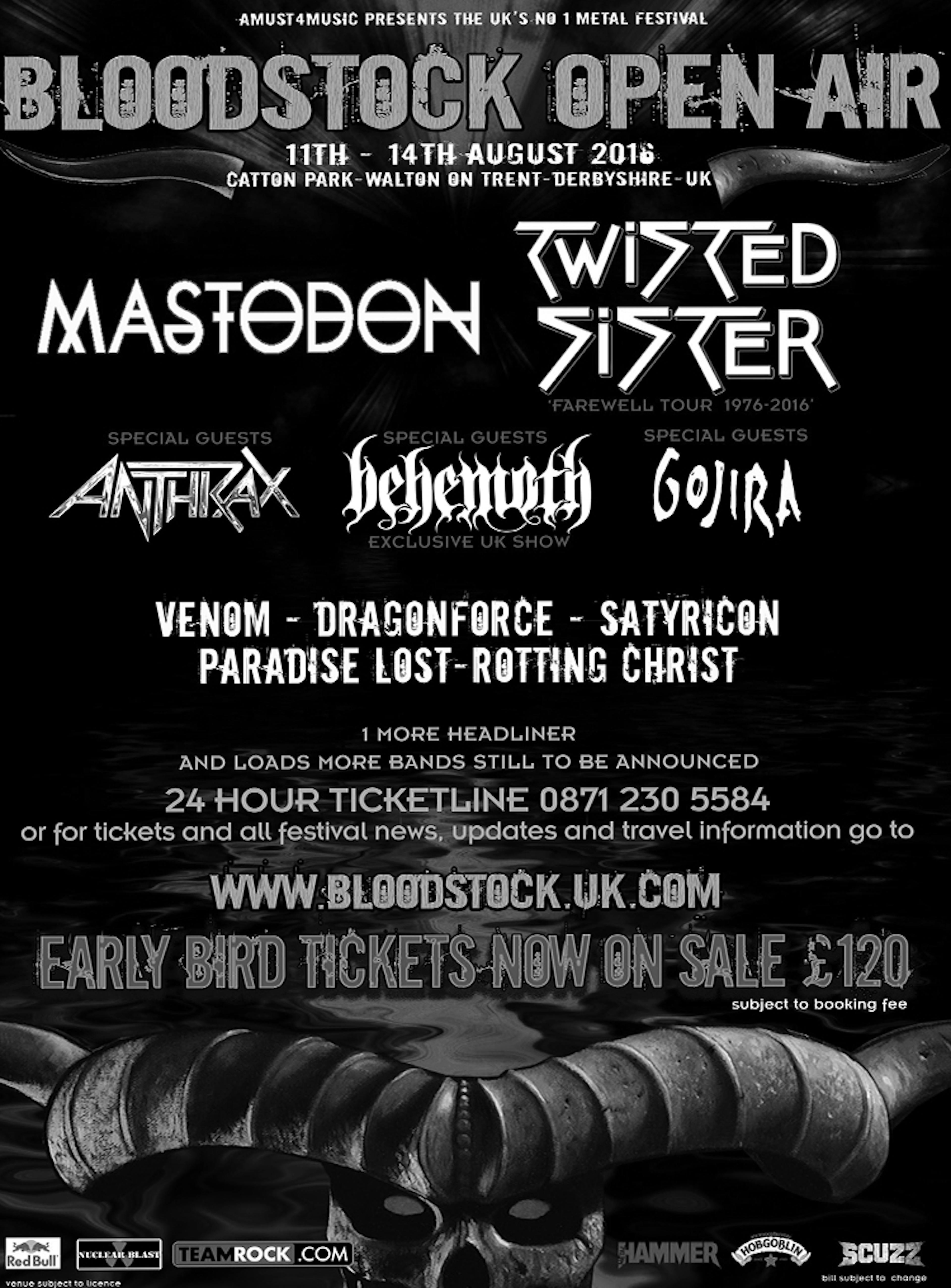 Anthrax Head Up Latest Bloodstock 2016 Announcement