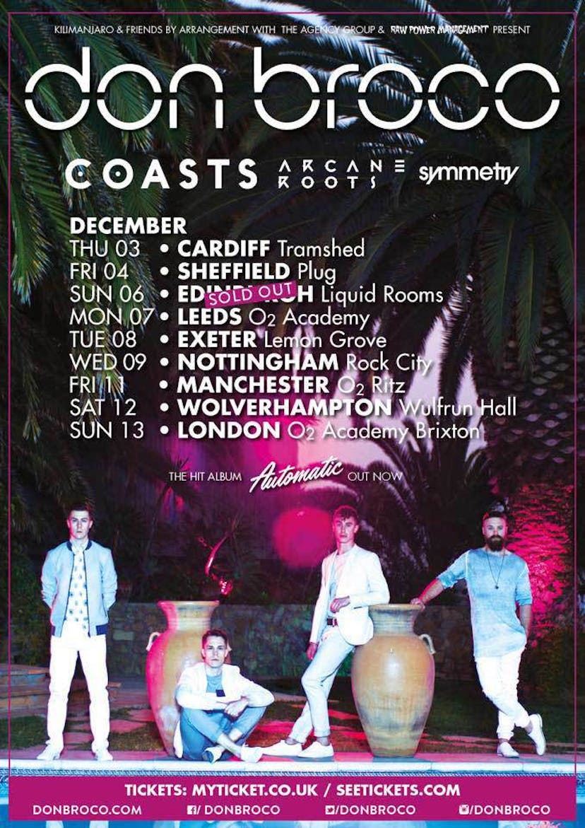 don broco uk tour support