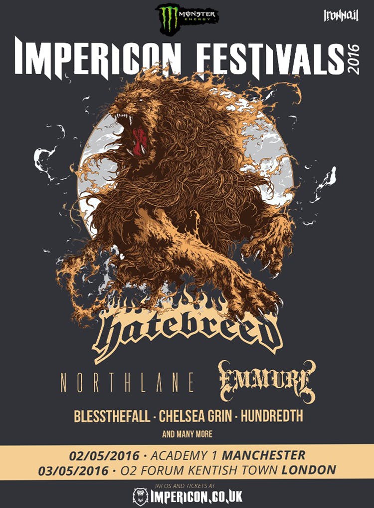 Impericon Festival Announces First Batch Of Bands