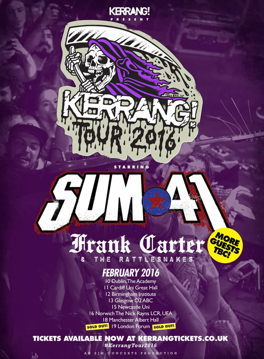 Kerrang Tour 2016 Frank Carter