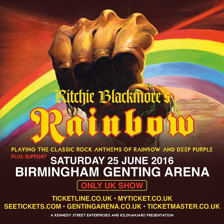 Ritchie Blackmore To Play One Off Rainbow/Deep Purple Show After 20 Years Away