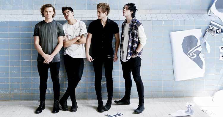 5 Seconds Of Summer Reveal Video For Jet Black Heart