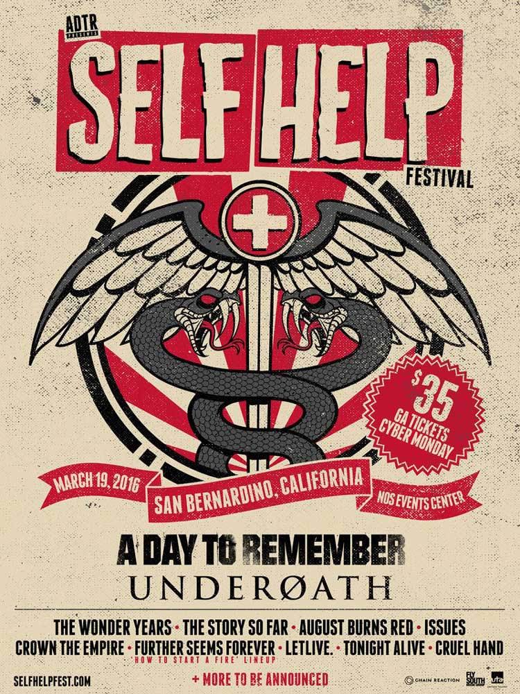 A Day To Remember Add Four More Bands To Self Help Fest