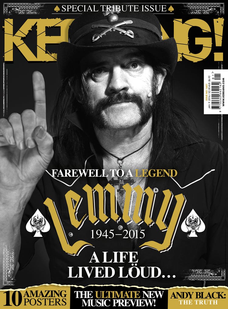 Ian ‘Lemmy’ Kilmister: 1945 – 2015