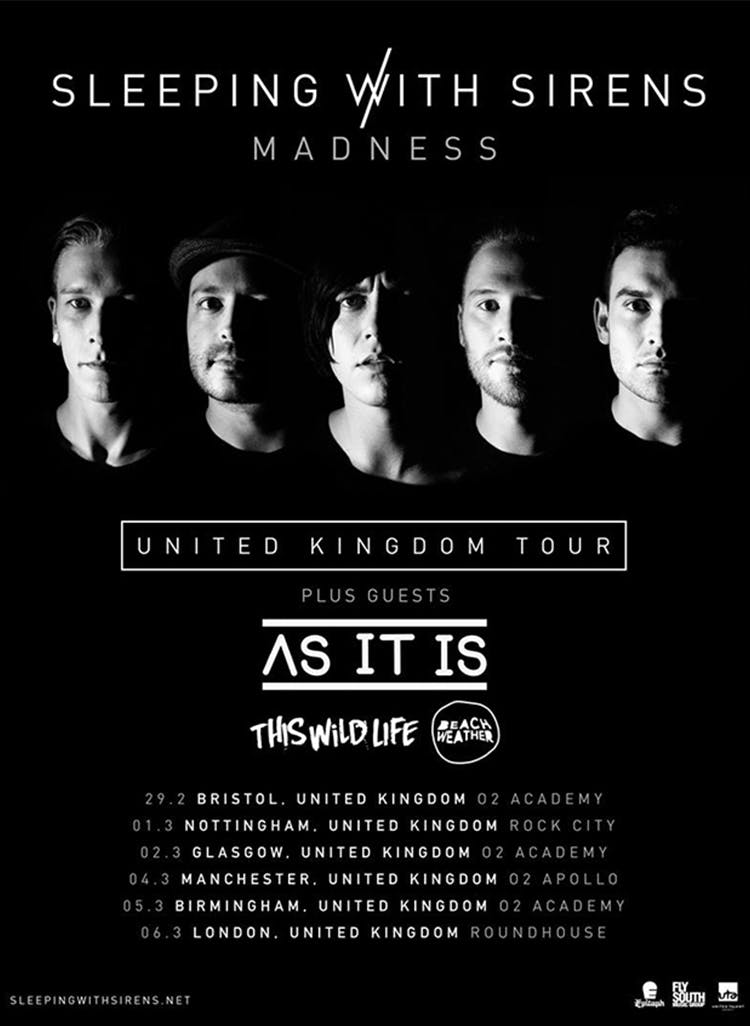 Sleeping With Sirens Announce Final Support Act