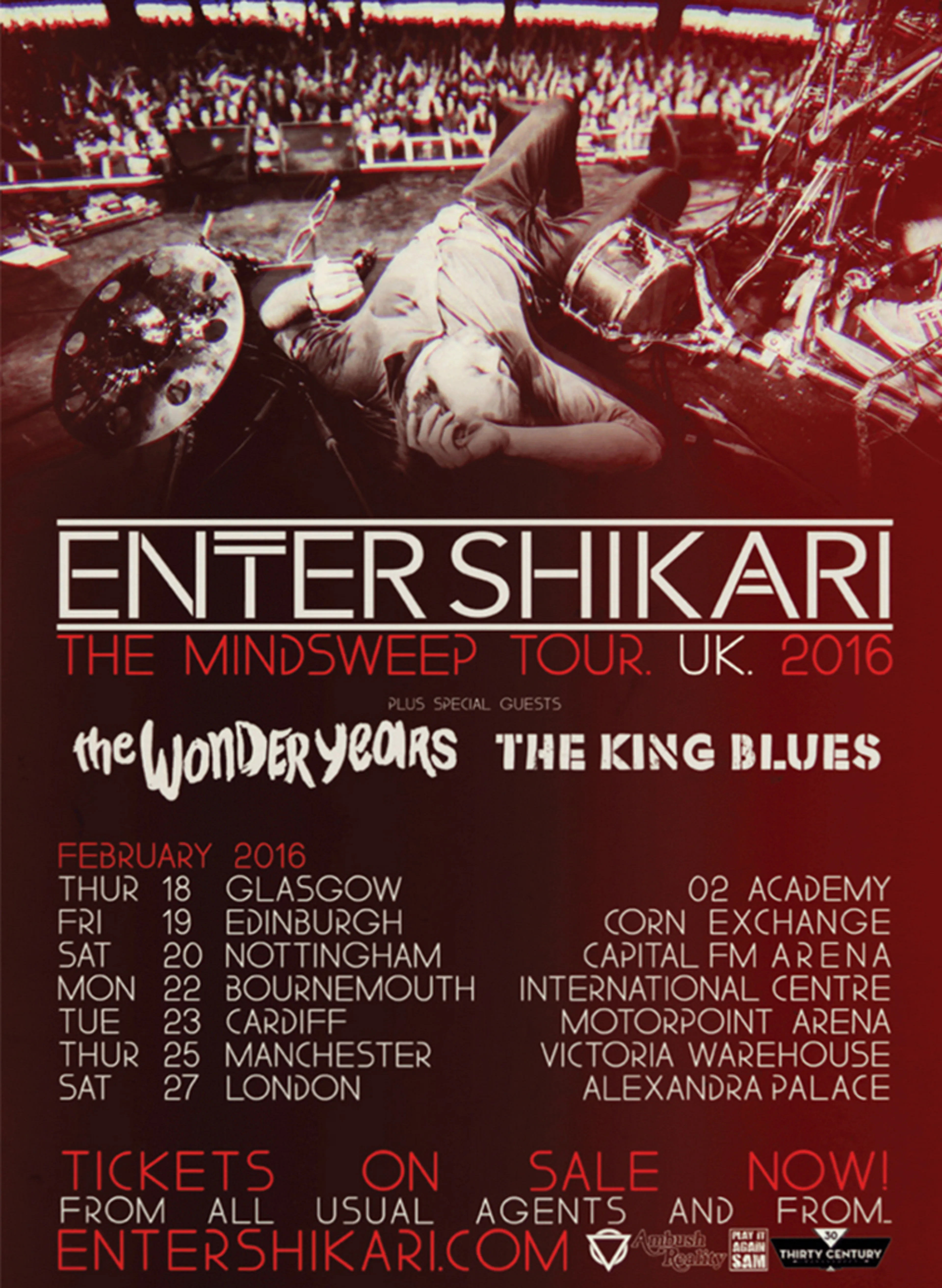 Enter Shikari Unveil The Last Garrison / Juggernauts Live Video