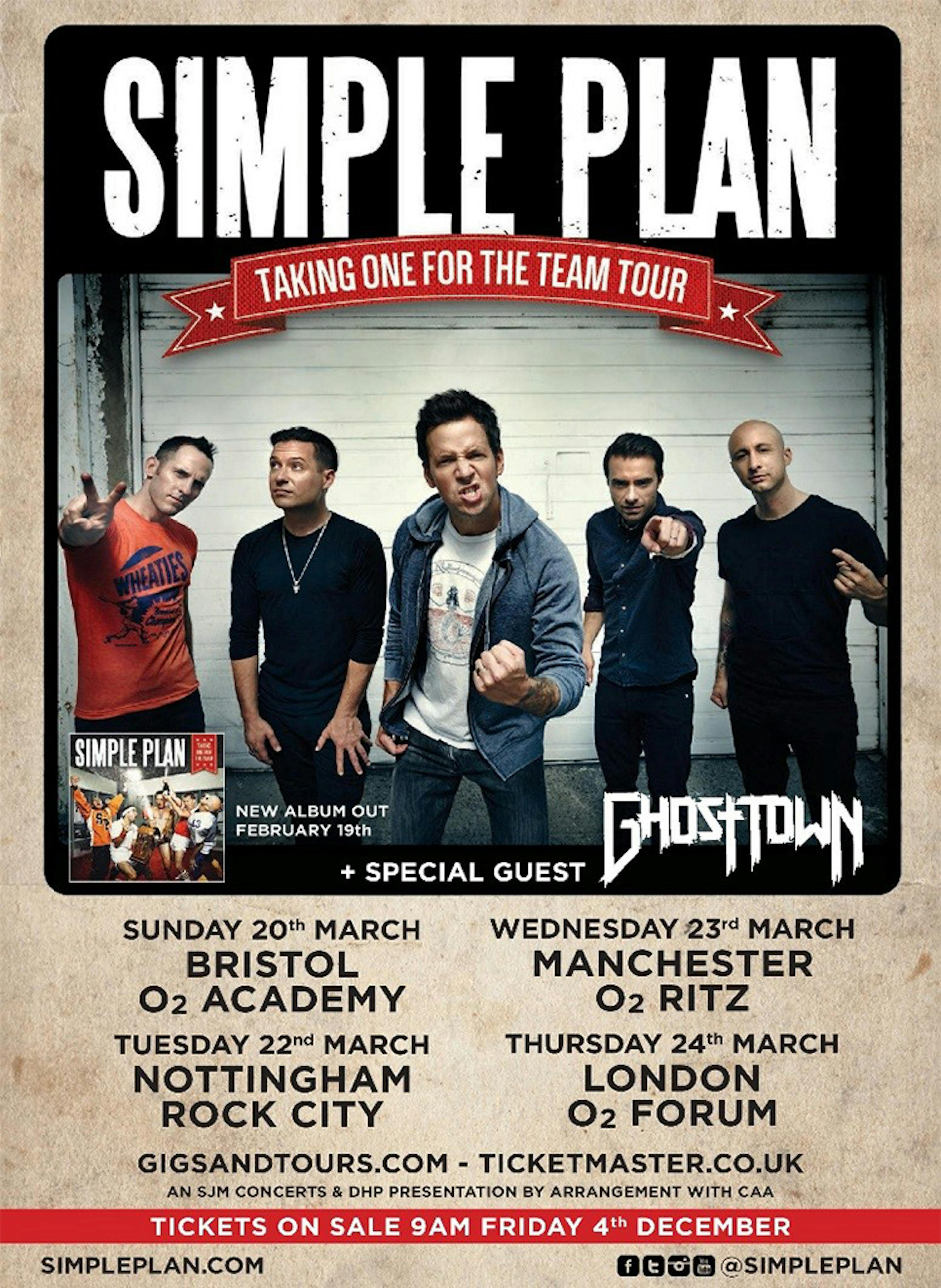 Simple Plan Confirm Taking One For The Team Tracklisting