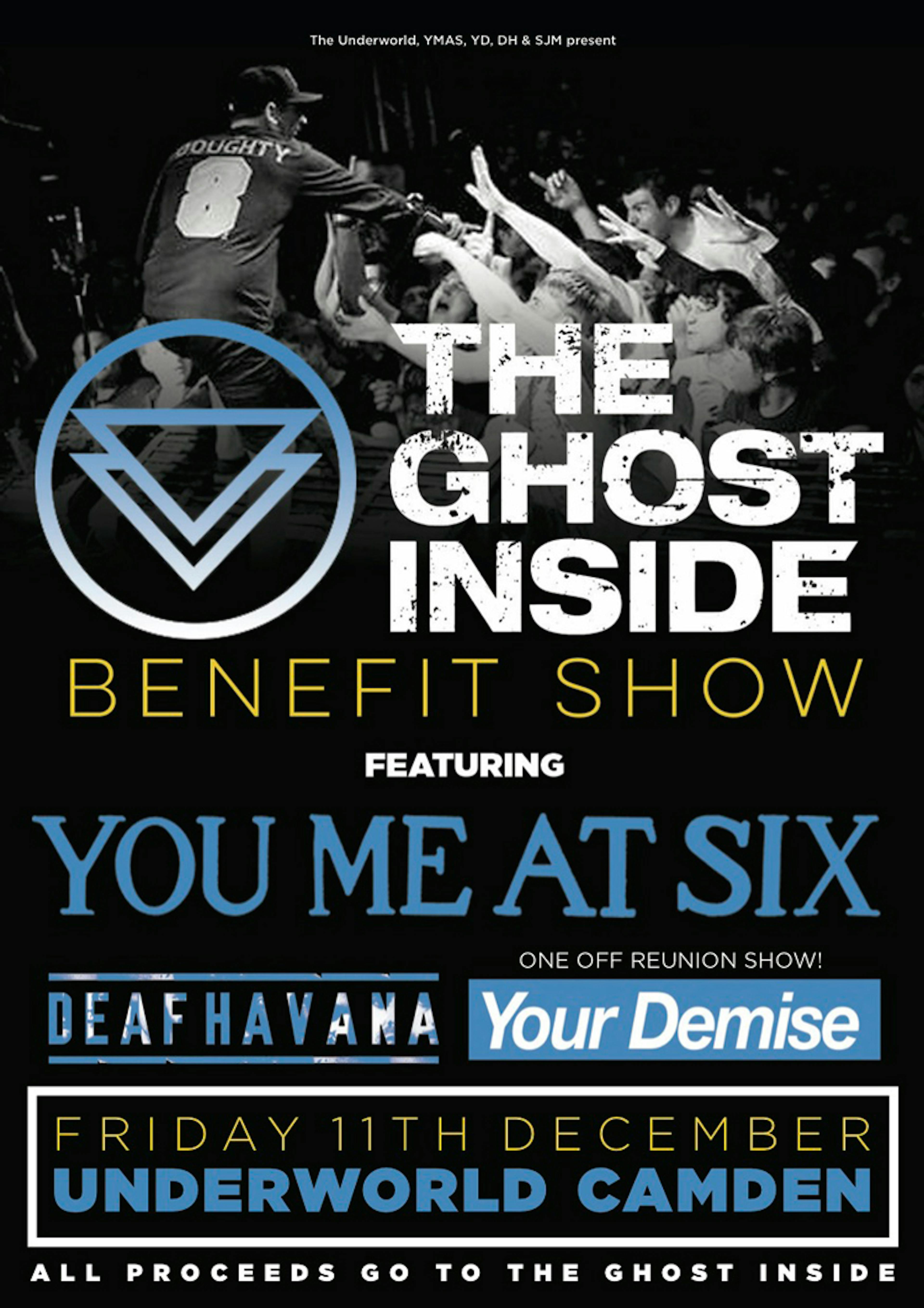 You Me At Six Announce The Ghost Inside Benefit Show