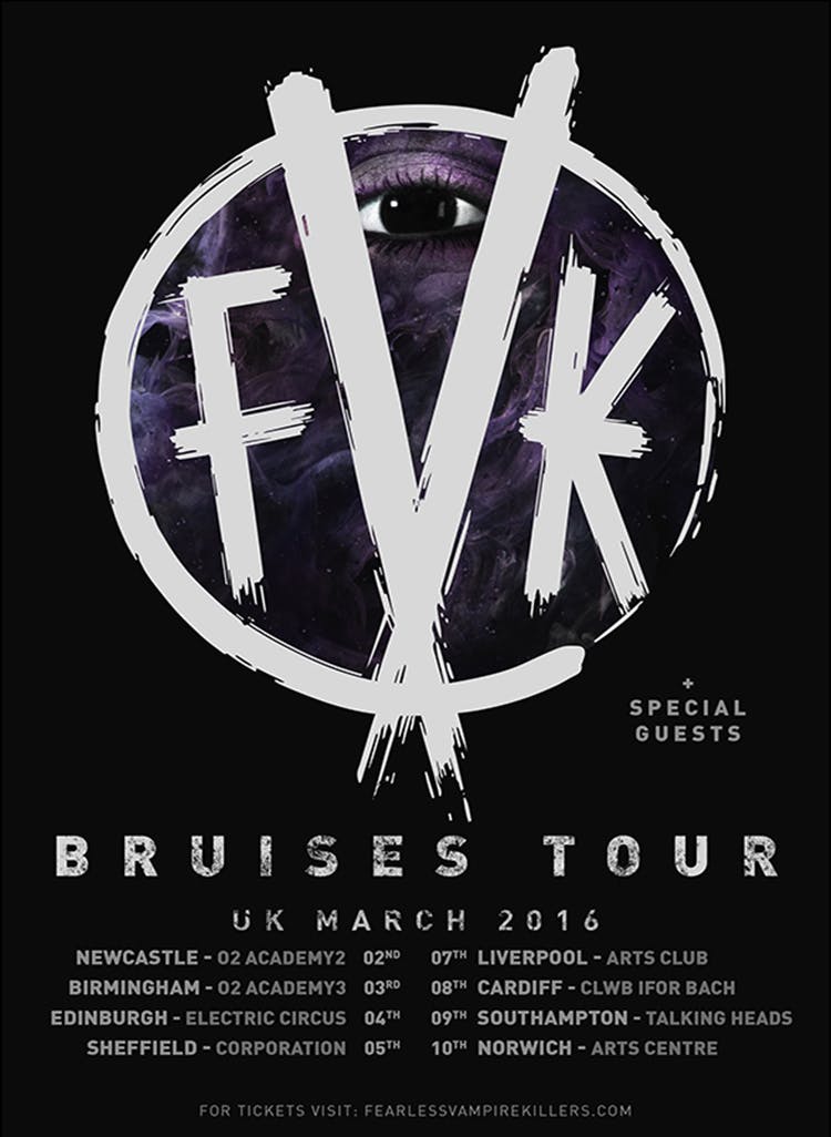 Fearless Vampire Killers Announce UK Headline Tour