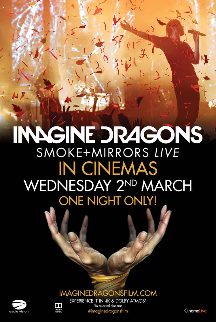 Imagine Dragons To Release Smoke + Mirrors Live In Cinemas