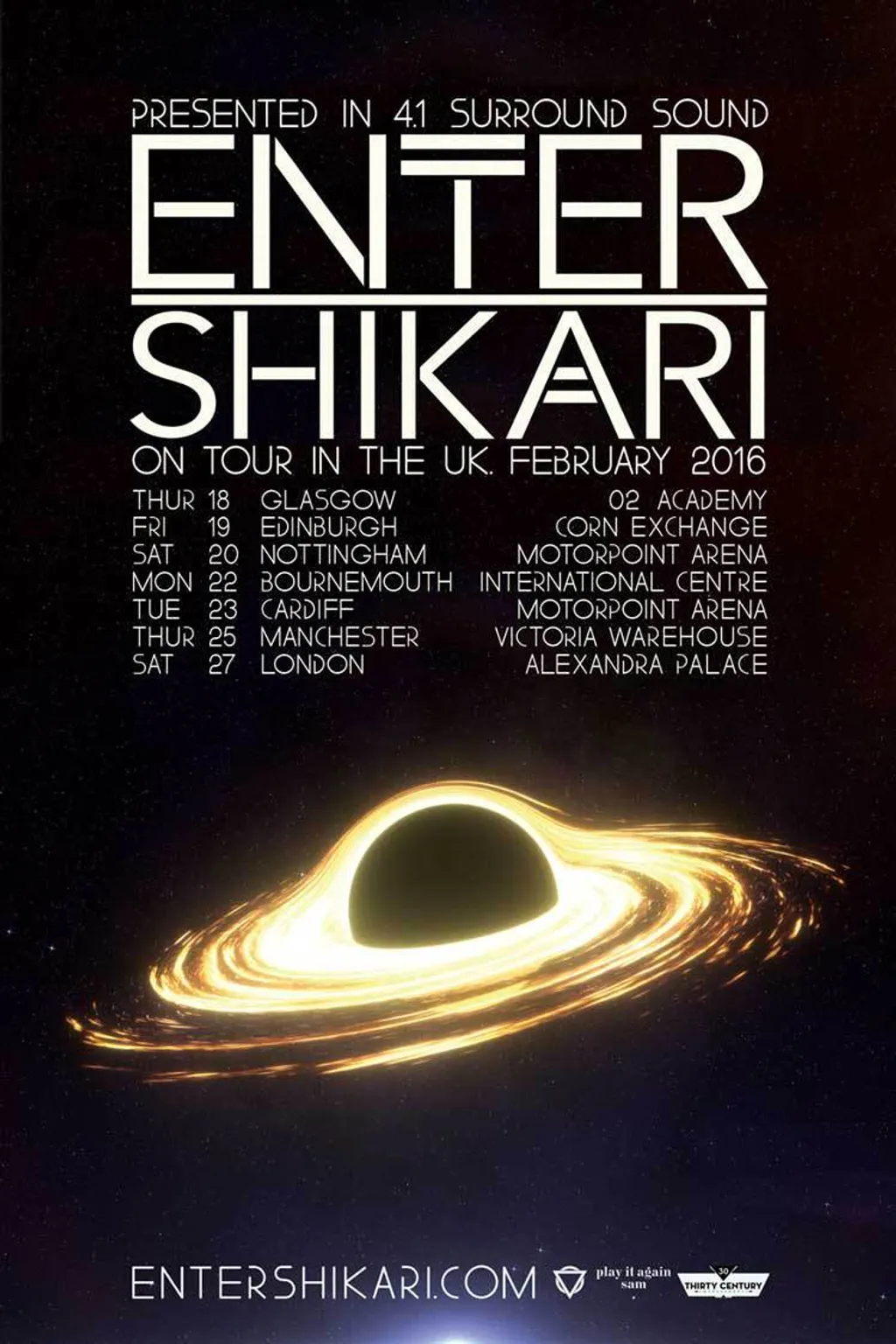 Enter Shikari February Tour 2016