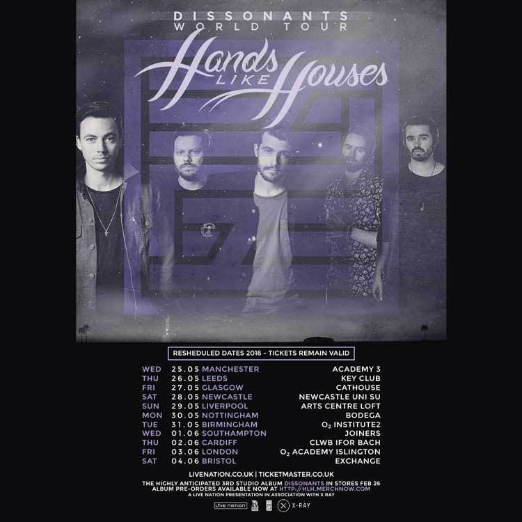 Hands Like Houses Announce UK Tour