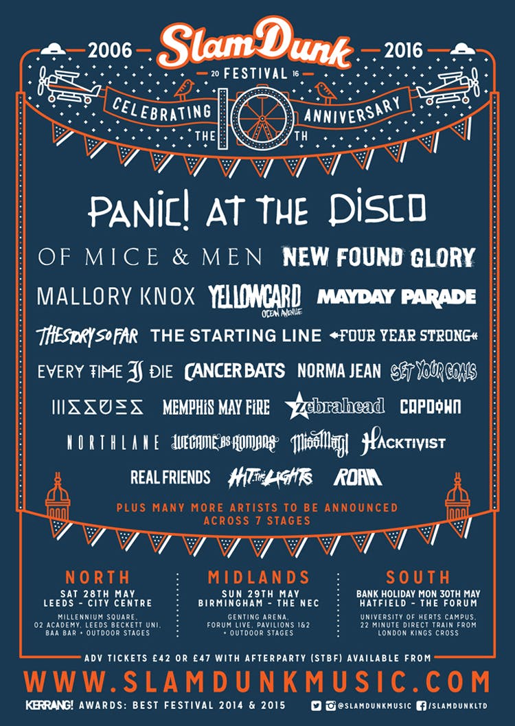 Slam Dunk Festival Add More Bands To Bill