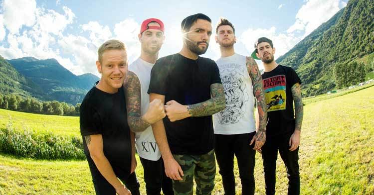A Day To Remember Premiere New Single, Paranoia