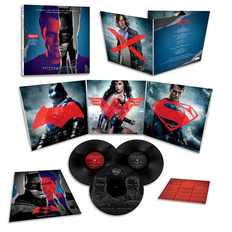Win The Batman V Superman: Dawn Of Justice Soundtrack On Limited Edition Vinyl