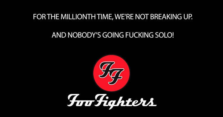 Foo Fighters Troll Internet With Hilarious Fake ‘Break-Up’ Video
