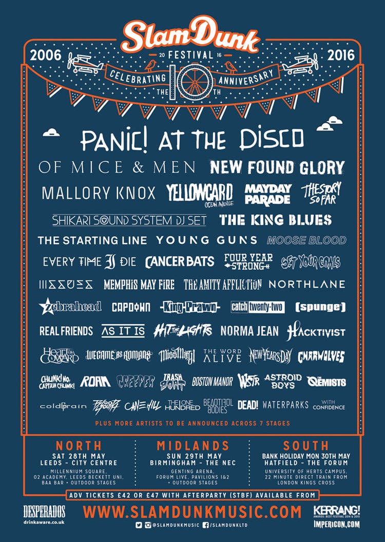 The Kerrang! Fresh Blood Stage Is Coming To Slam Dunk Festival