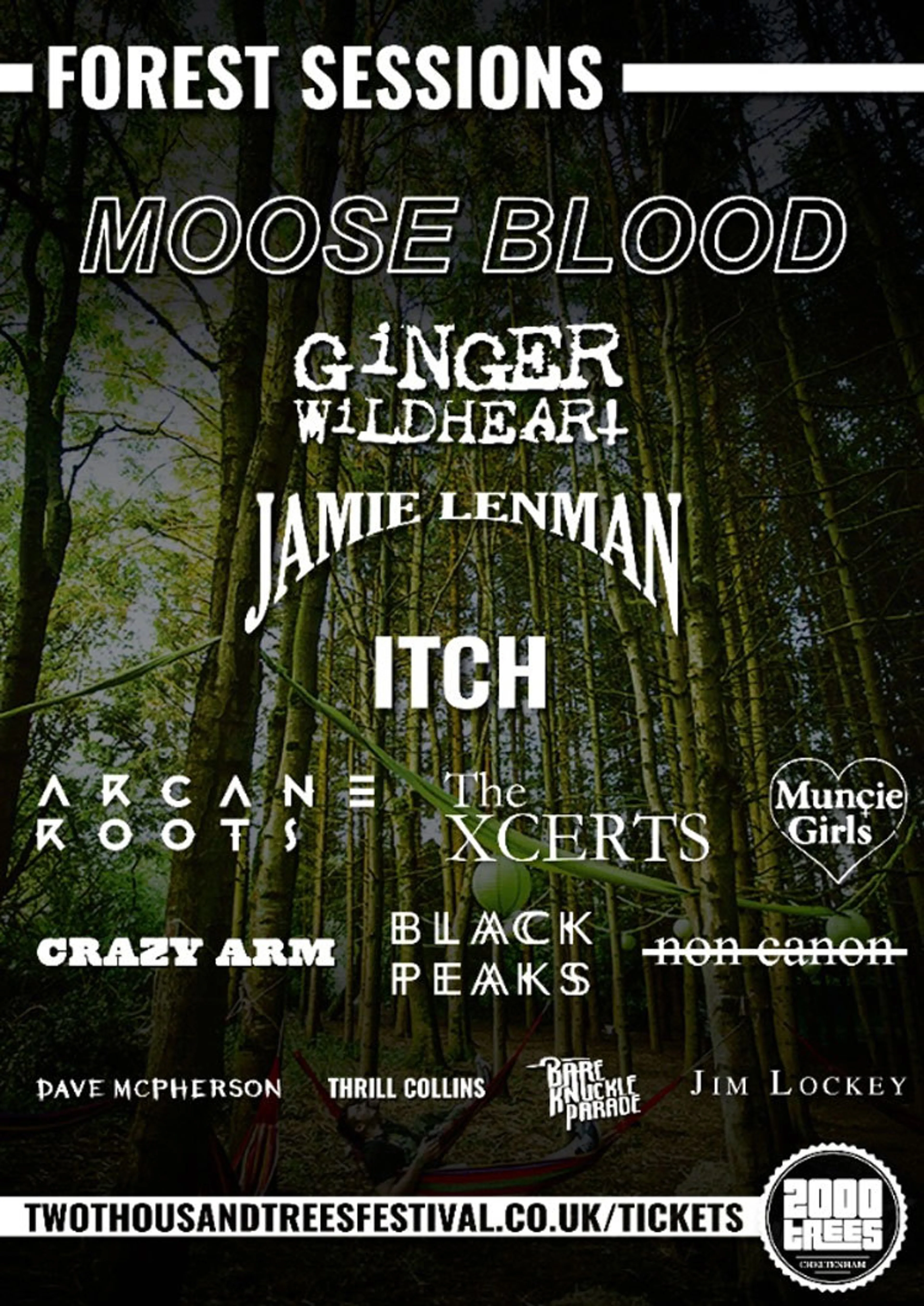 2000 Trees Announces Final Bands