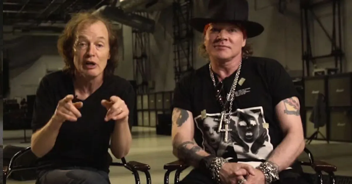 AC/DC And Axl Rose Appear Together For The First Time | Kerrang!