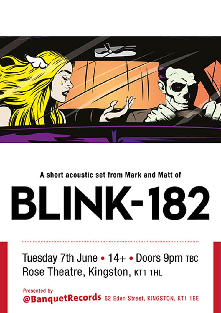Blink-182 Announce Intimate Acoustic Show