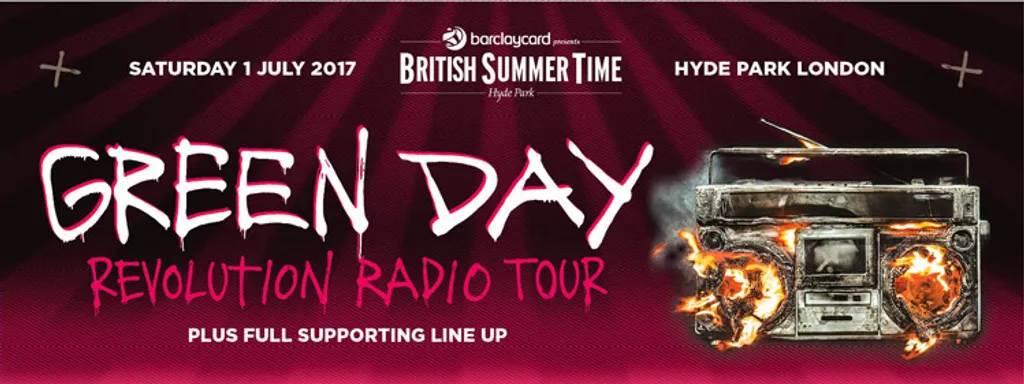 Green Day British Summer Time 2017