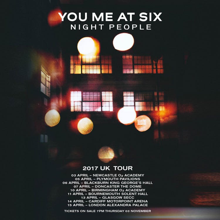 You Me At Six Announce UK Tour