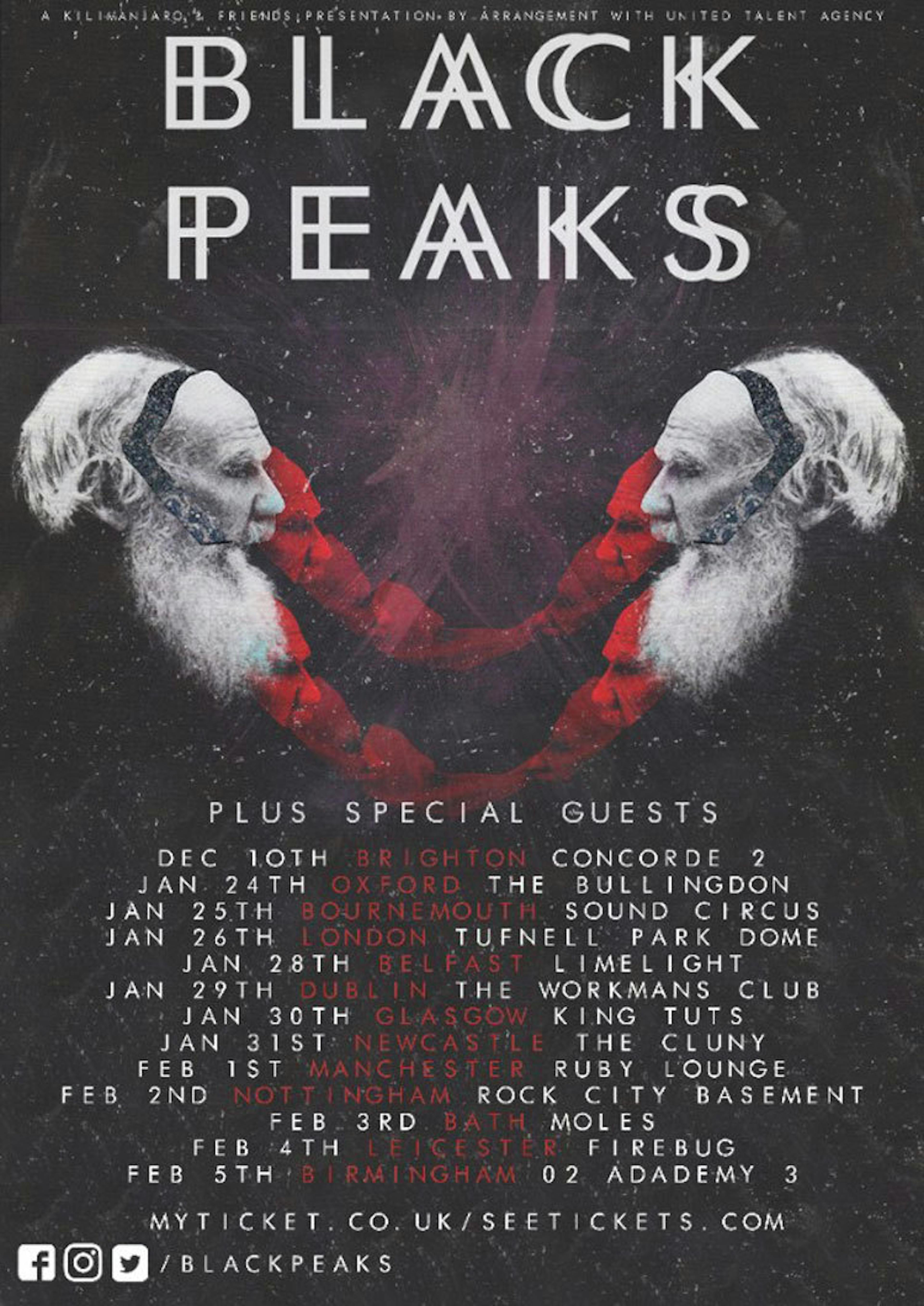 Black Peaks Announce UK Tour Dates