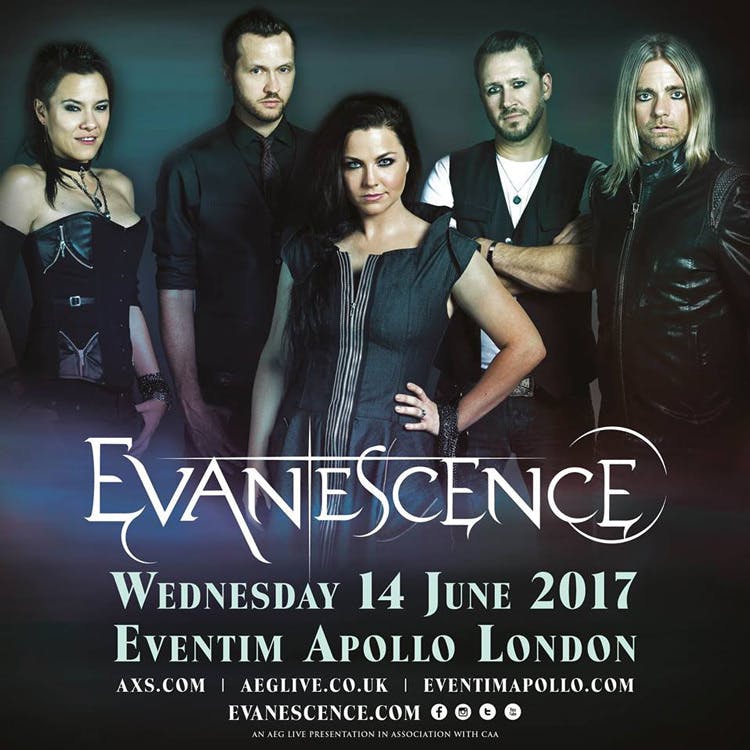 Evanescence Announce Headline Show