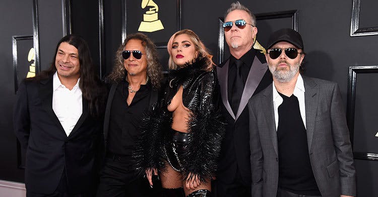 Watch Metallica Perform With Lady Gaga At The Grammys