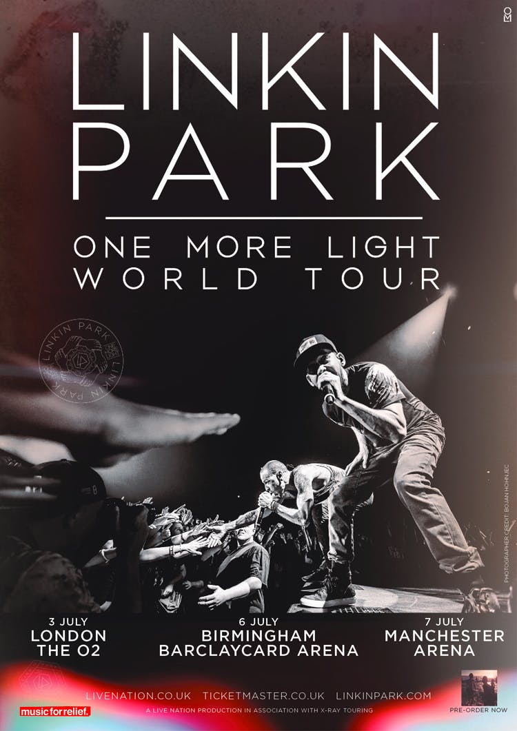 Linkin Park Announce 2017 UK Headline Tour