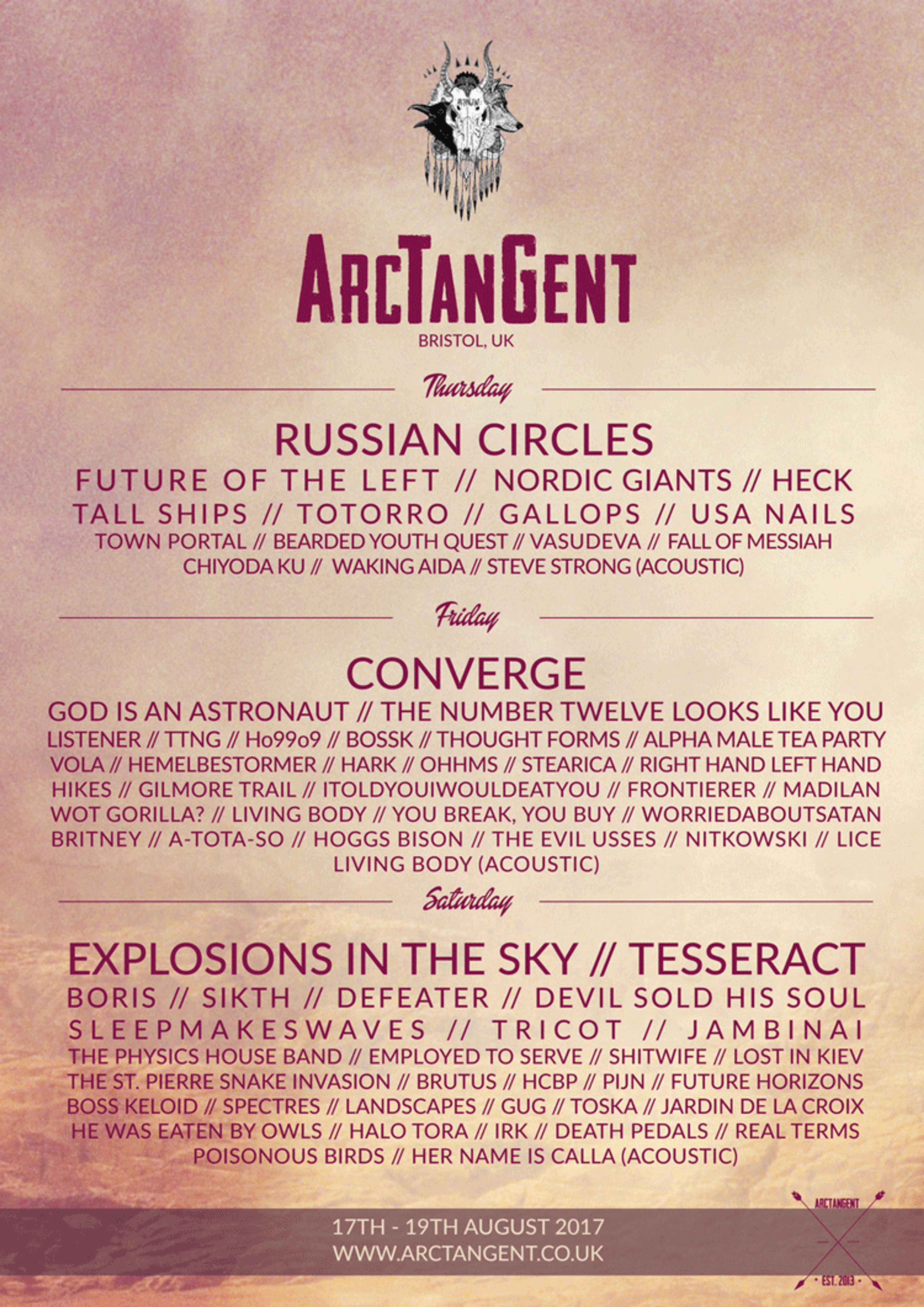 Arctangent Announces Final Bands And Clashfinder