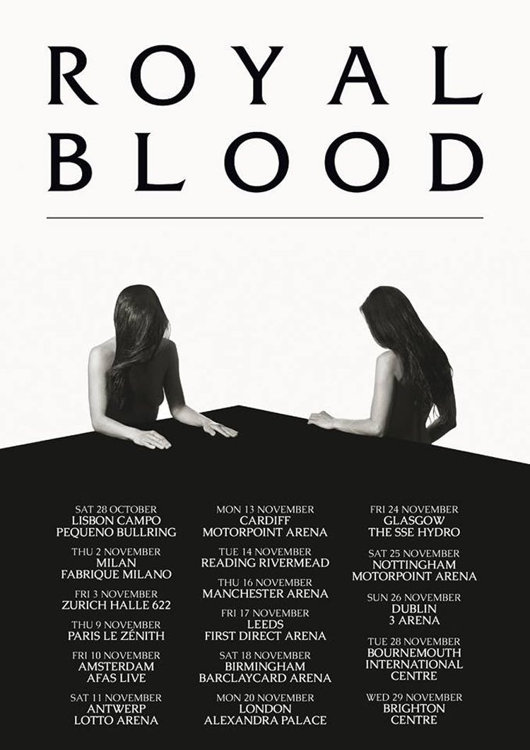 Royal Blood Announce UK And European Arena Tour