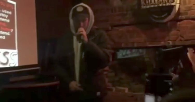 Watch Tyler Joseph Sing twenty one pilots At A Karaoke Bar