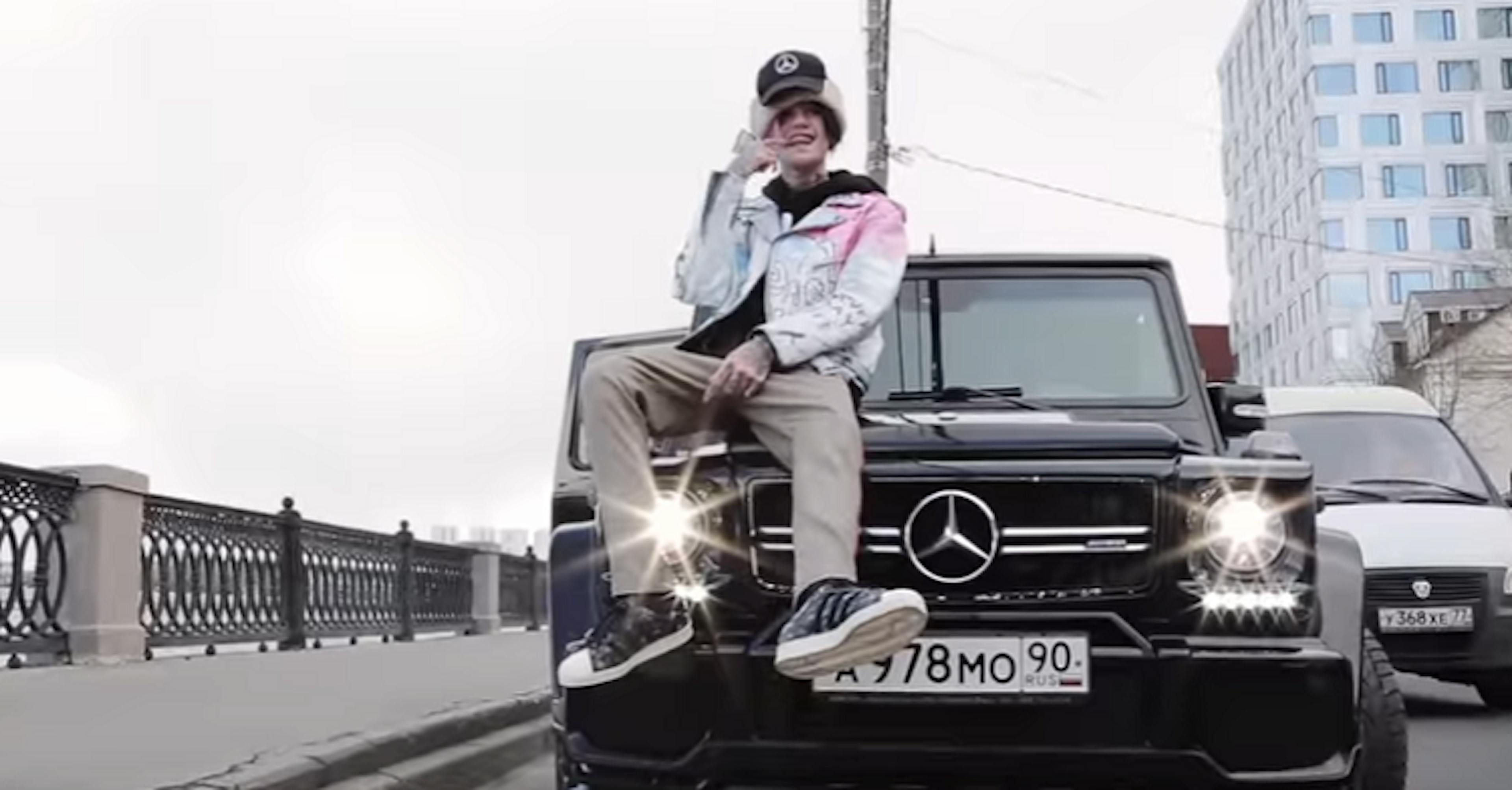 Lil Peep Drops New Video, Benz Truck