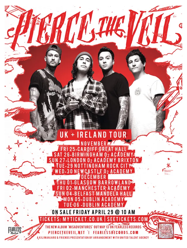 Pierce The Veil Reveal 2016 UK Tour Dates Kerrang!