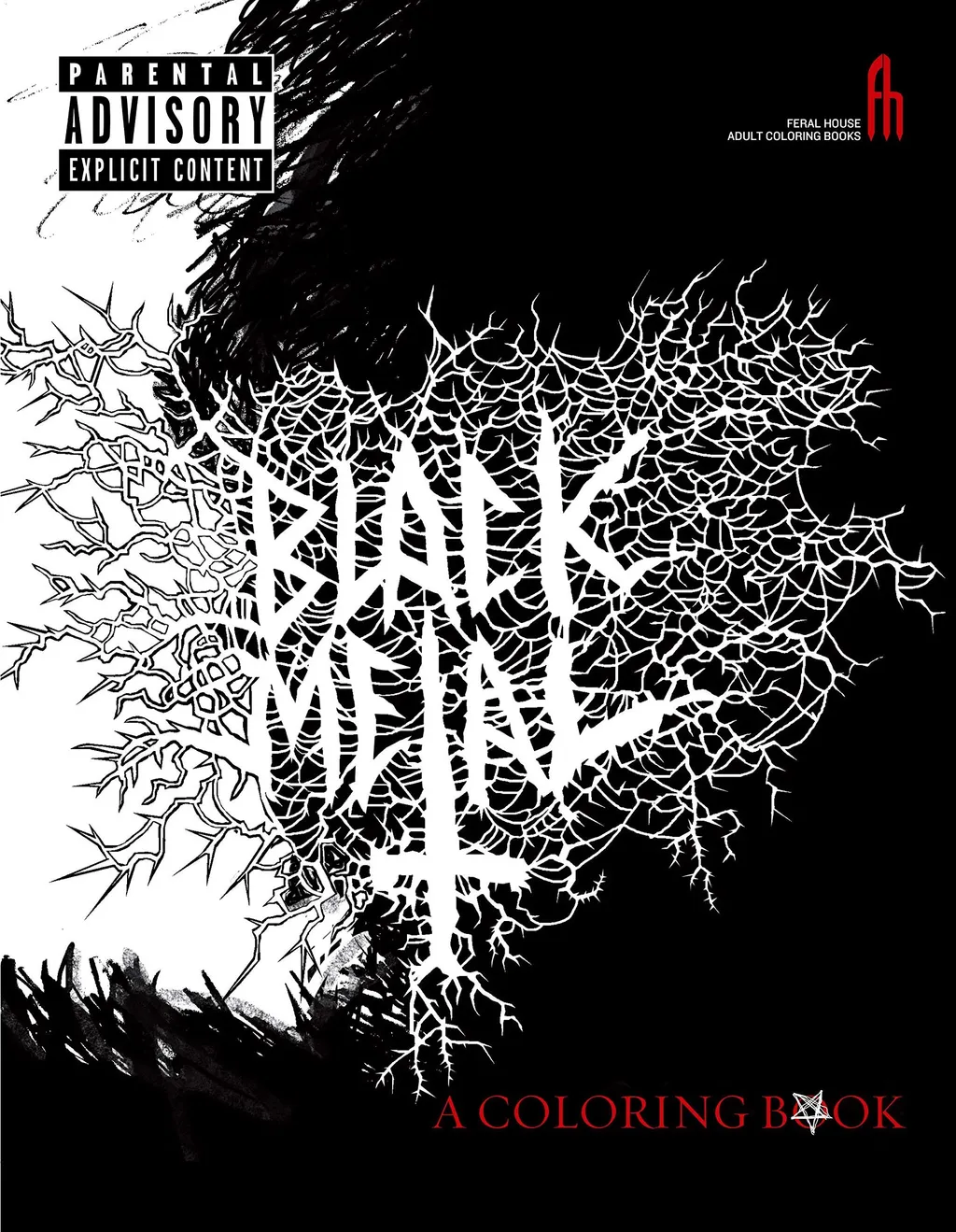 Black Metal Colouring Book Full