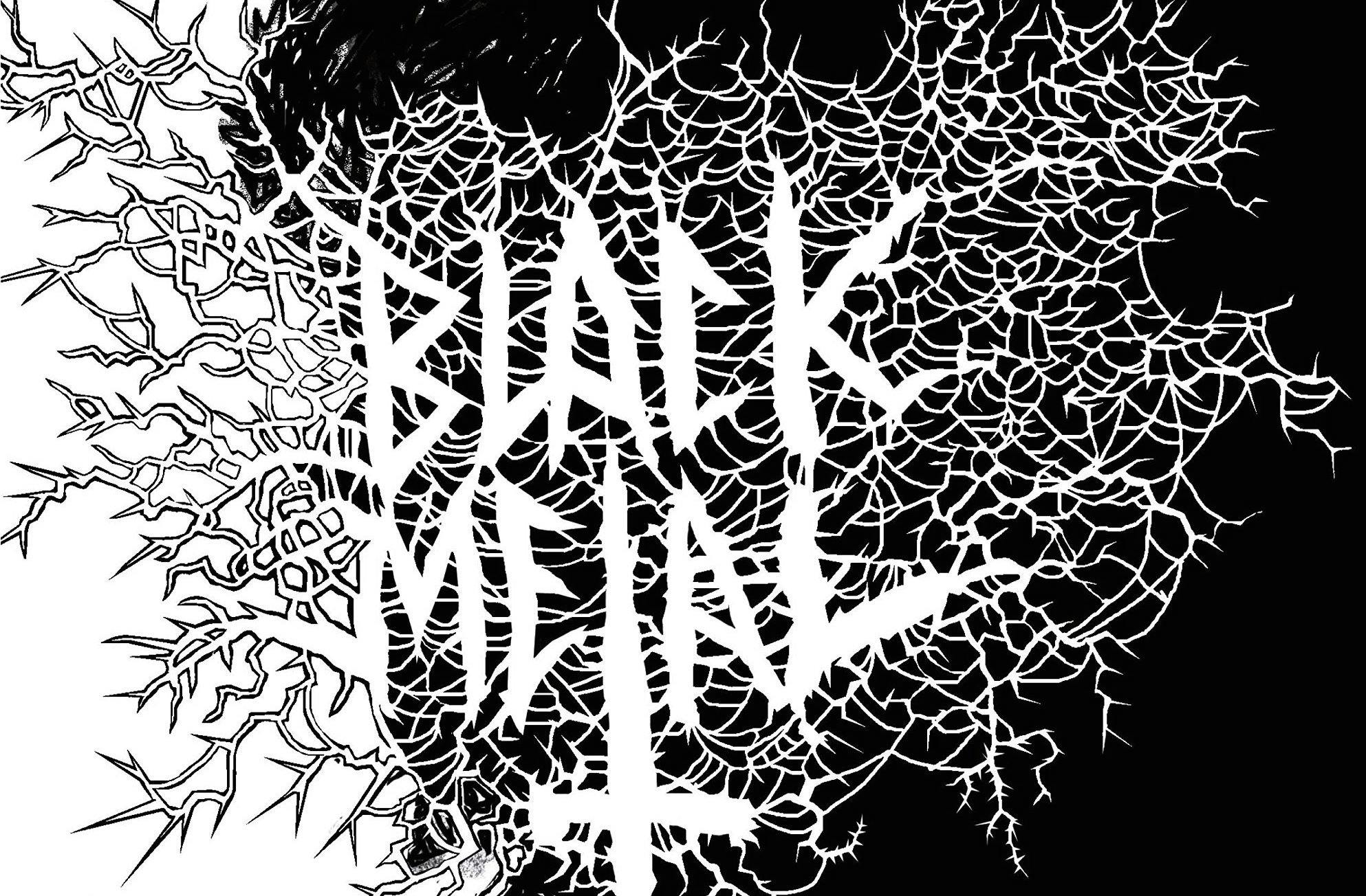 There's A Black Metal Colouring Book