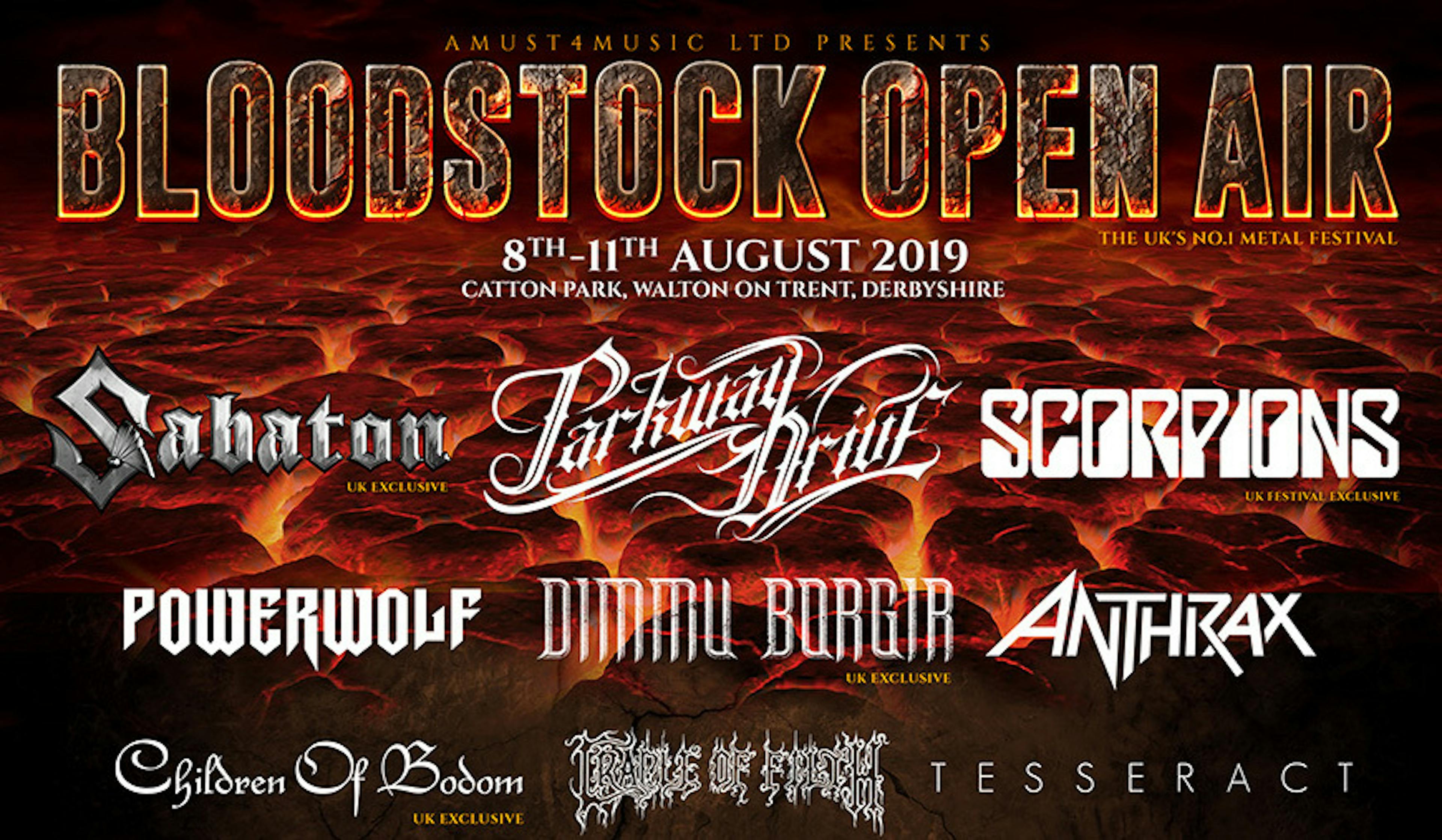 Eight More Bands Added To Bloodstock Festival